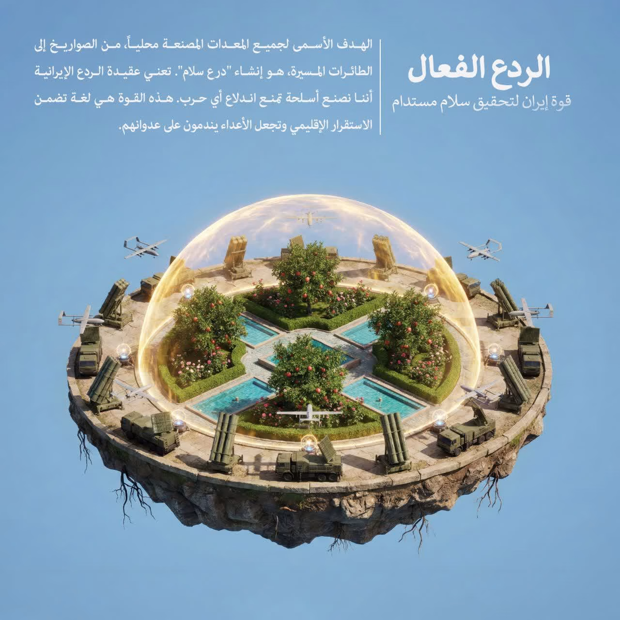 الردع الفعال قوة إيران لتحقيق سلام مستدام