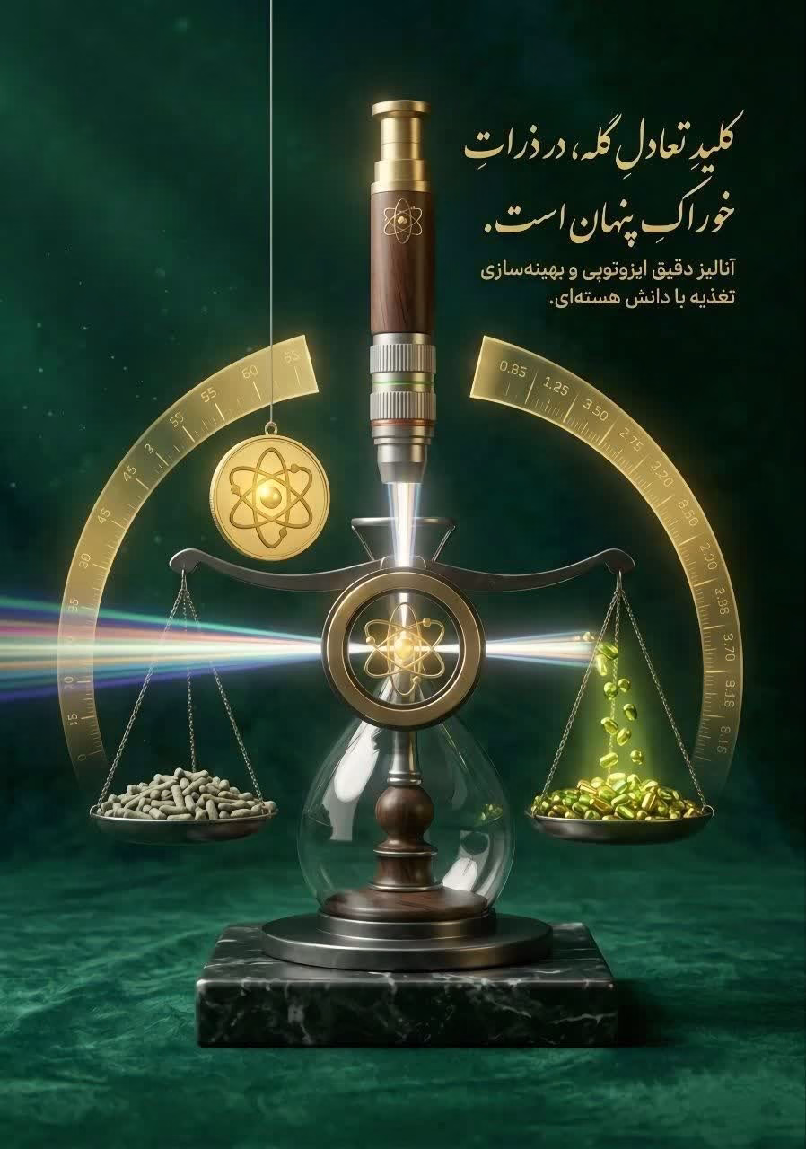 کلید تعادل گله، در ذرات خوراک پنهان است.